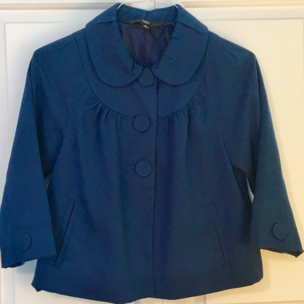 Short Blue Jacket NWOT